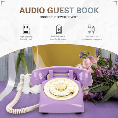 15 ชั่วโมง การบันทึกเสียง หนังสือรับแขก หนังสือรับแขกเสียง Diy สําหรับความทรงจํางานเลี้ยง