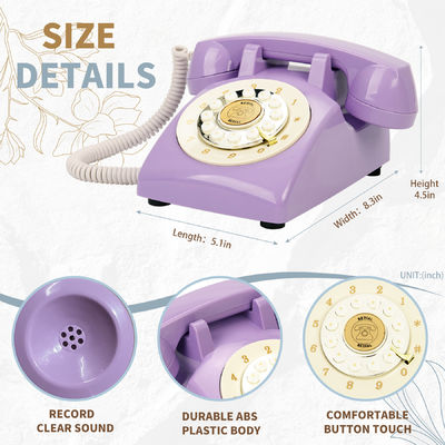 โทรศัพท์ที่สอดคล้องกับ USB หนังสือรับแขก โทรศัพท์บันทึก พลาสติกสําหรับ Baby Shower
