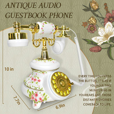 จับเวลาที่สวยงาม 32GB โทรศัพท์ Guest Book Clear Audio สําหรับงานพิเศษ
